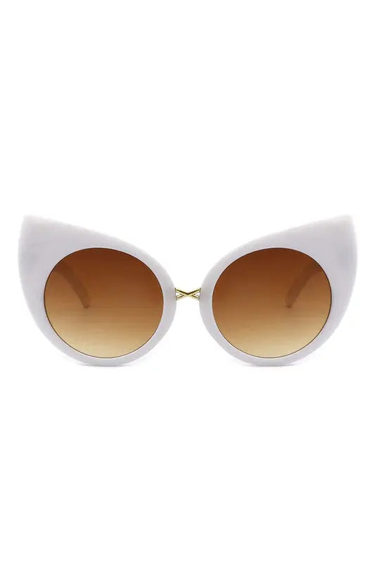 Retro High Pointed Fashion Cat Eye Sunglasses Cramilo Eyewear