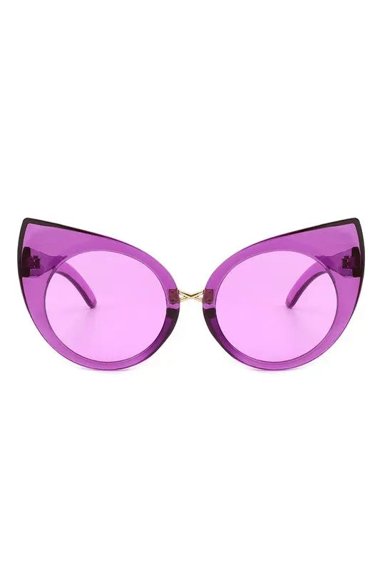 Retro High Pointed Fashion Cat Eye Sunglasses Cramilo Eyewear