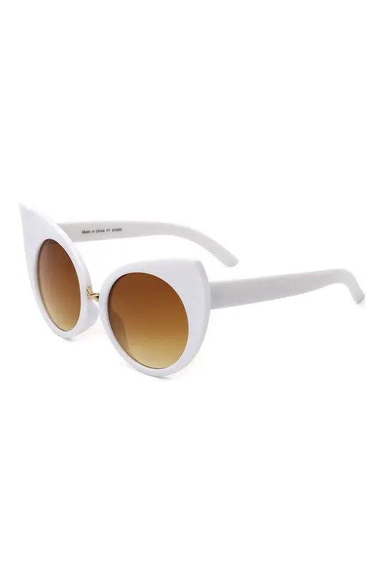 Retro High Pointed Fashion Cat Eye Sunglasses Cramilo Eyewear