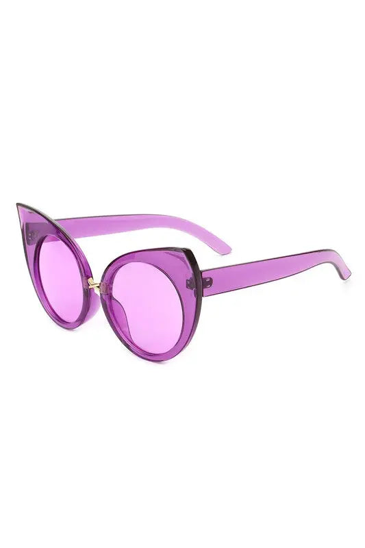 Retro High Pointed Fashion Cat Eye Sunglasses Cramilo Eyewear