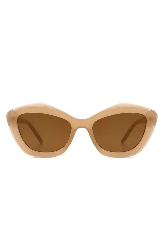 Geometric Retro Fashion Cat Eye Women Sunglasses Cramilo Eyewear