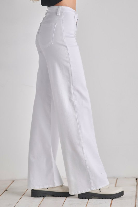 Western Wide leg jeans, baggy denim pants - Pure Serenity DBA