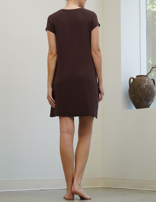 MODAL PAJAMA DRESS - Pure Serenity DBA