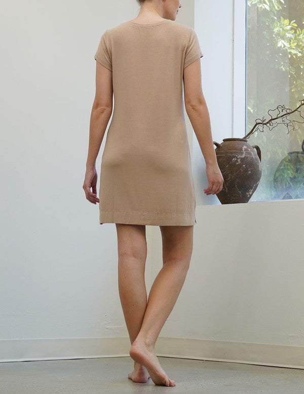 MODAL PAJAMA DRESS - Pure Serenity DBA