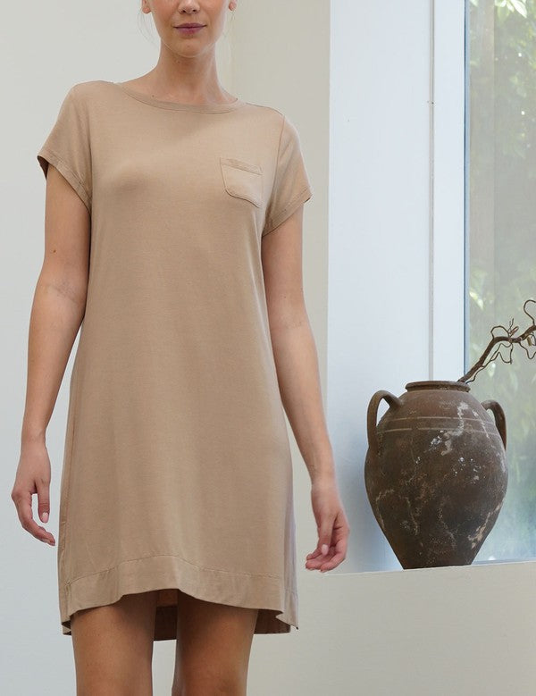 MODAL PAJAMA DRESS - Pure Serenity DBA