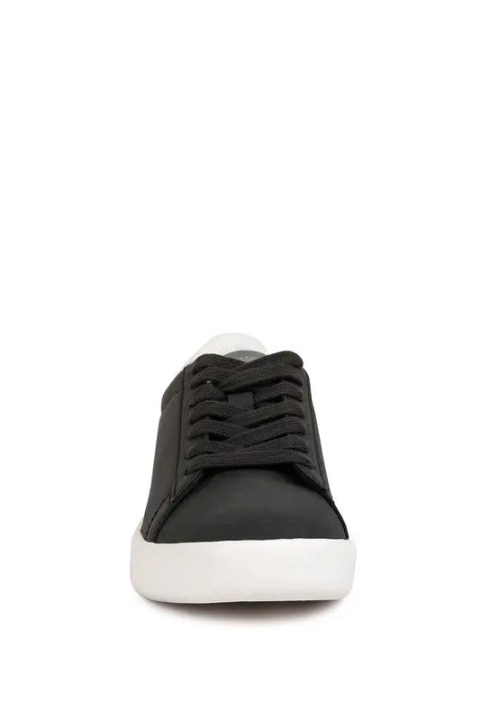 Minky Lace Up Casual Sneakers - Pure Serenity DBA