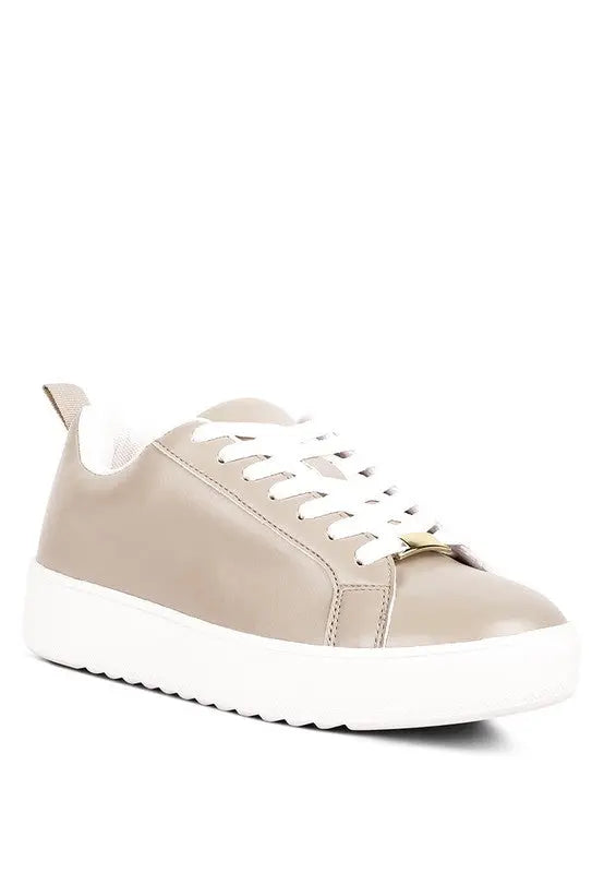 Rouxy Faux Leather Sneakers Rag Company