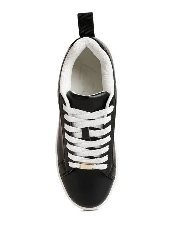 Rouxy Faux Leather Sneakers Rag Company