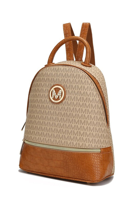 MKF Collection Denice Signature Backpack by Mia K - Pure Serenity DBA