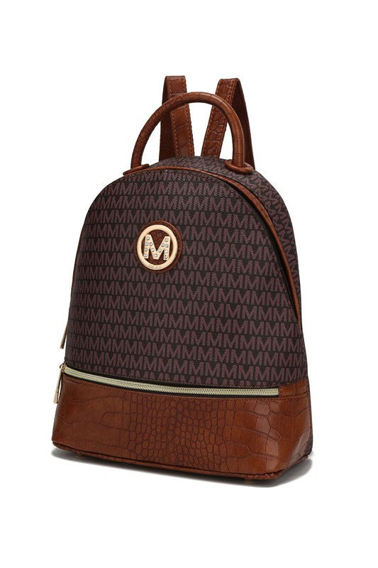 MKF Collection Denice Signature Backpack by Mia K - Pure Serenity DBA