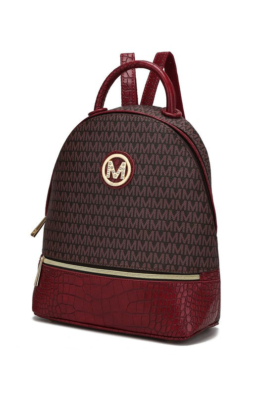 MKF Collection Denice Signature Backpack by Mia K - Pure Serenity DBA