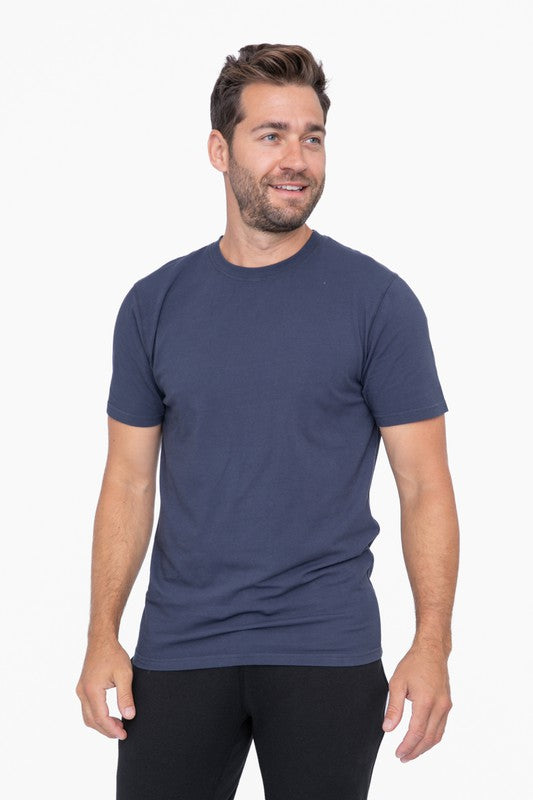 Pima Cotton Blend Short Sleeve Tee - Pure Serenity DBA