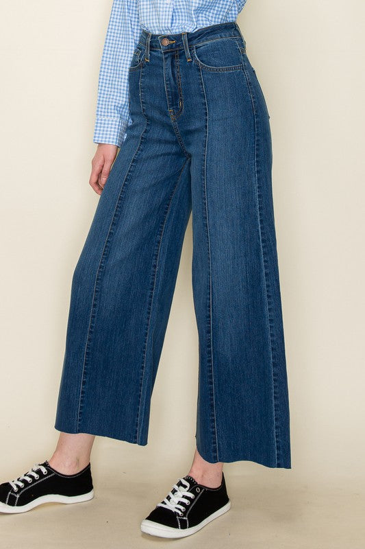 Wide leg, denim pants,  jeans, western - Pure Serenity DBA