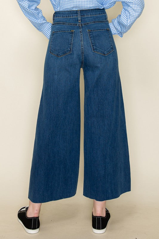 Wide leg, denim pants,  jeans, western - Pure Serenity DBA