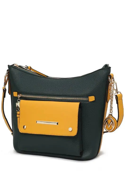 MKF Collection Bag Serenity Color Block Crossbody - Pure Serenity DBA