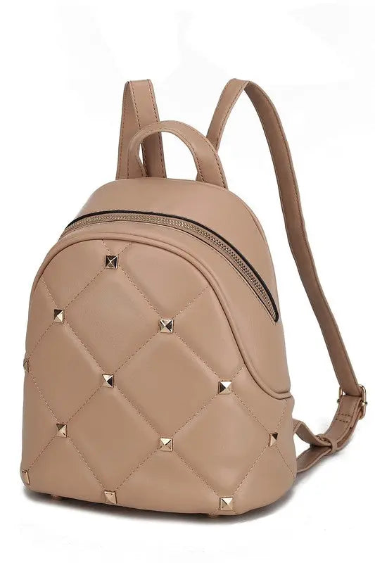 MKF Collection Hayden with Studs Women's Backpack - Pure Serenity DBA