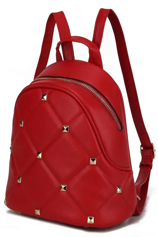 MKF Collection Hayden with Studs Women's Backpack - Pure Serenity DBA