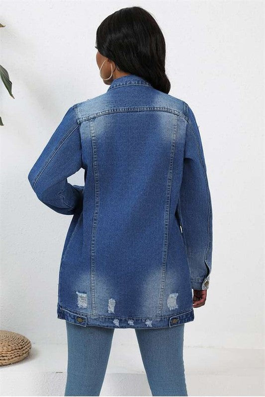 WOMEN FASHION DENIM JACKET - Pure Serenity DBA