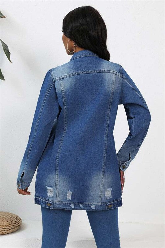 WOMEN FASHION DENIM JACKET - Pure Serenity DBA