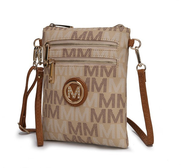 MKF Gaia Milan M Signature Crossbody by Mia K - Pure Serenity DBA