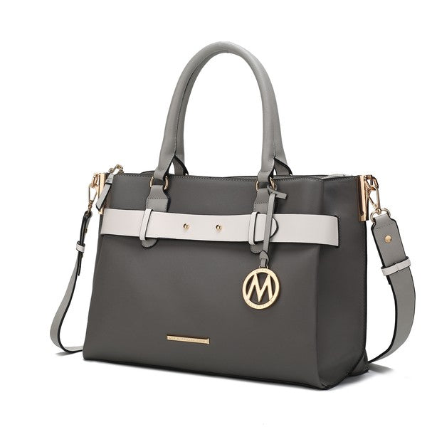 MKF Jamie Women's Satchel Bag by Mia K - Pure Serenity DBA