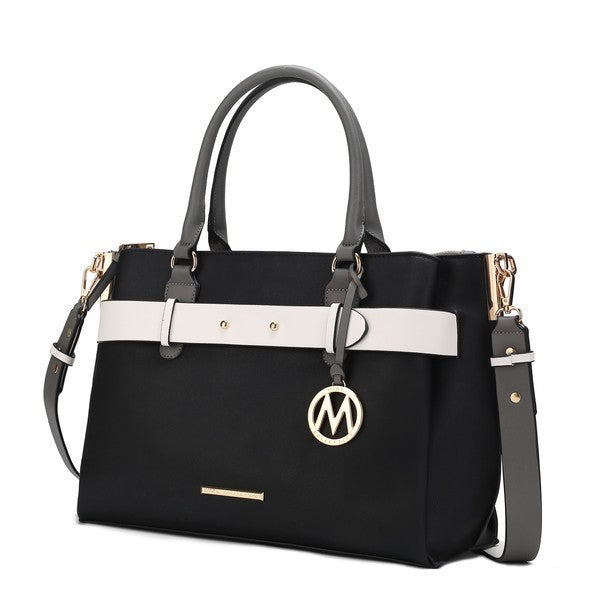 MKF Jamie Women's Satchel Bag by Mia K - Pure Serenity DBA