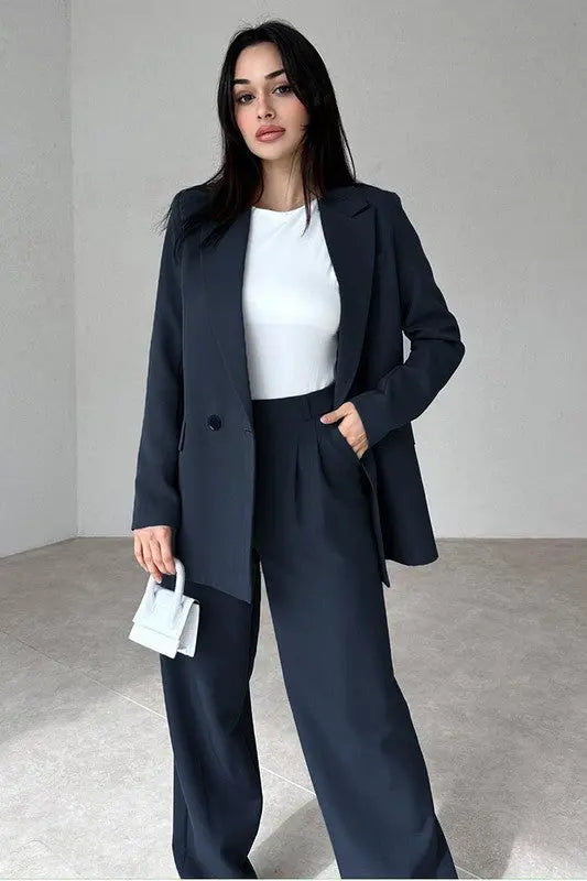 WOMEN FASHION BLAZERS SUIT SET By Claude