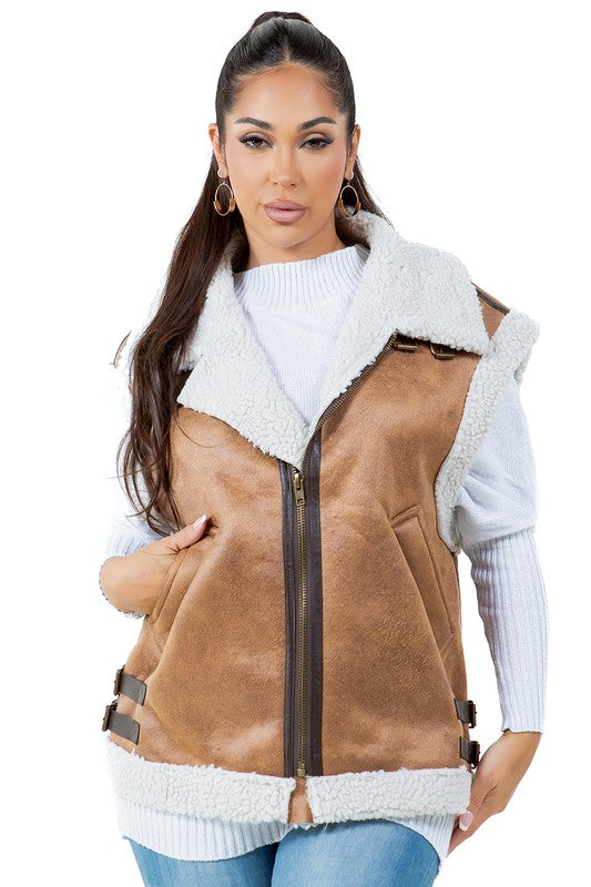 WOMEN FASHION TRUCKER VEST - Pure Serenity DBA