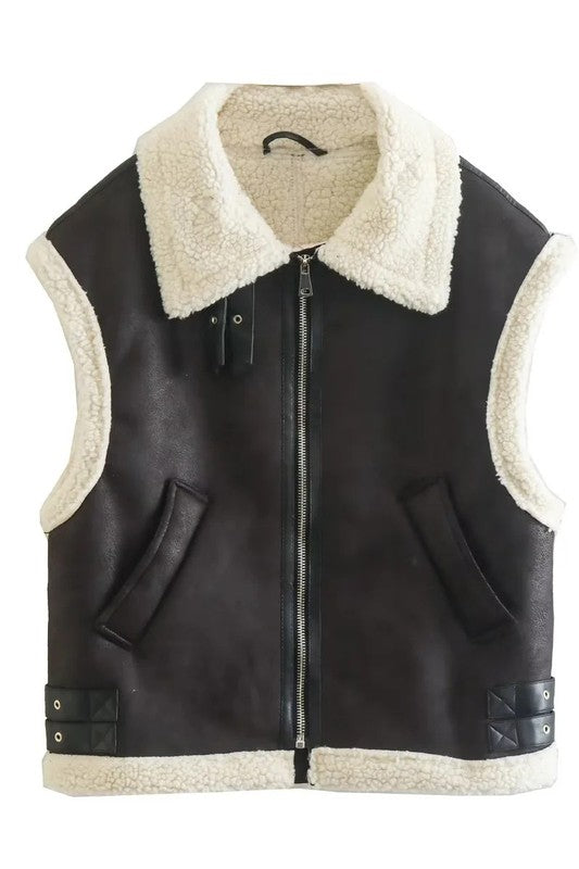 WOMEN FASHION TRUCKER VEST - Pure Serenity DBA