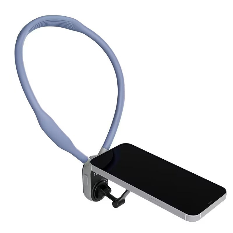 Silicone Phone Magnetic Neck Mount Quick Release Hold for Phone Magsafe Magnetic Suction Cell Phone Neck Hanging Bracket Heyang Industrial Co., Ltd