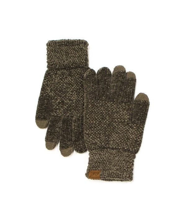 CC Chenille Touch Gloves - Pure Serenity DBA