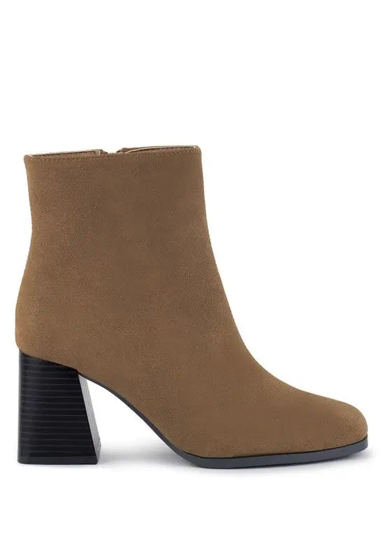 Cox Cut Out Block Heeled Chelsea Boots Rag Company