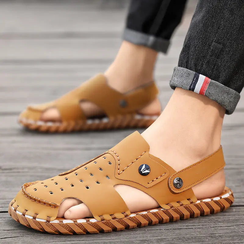 Men's Hand-Stitched Non-Slip Outdoor Beach Shoes Heyang Industrial Co., Ltd