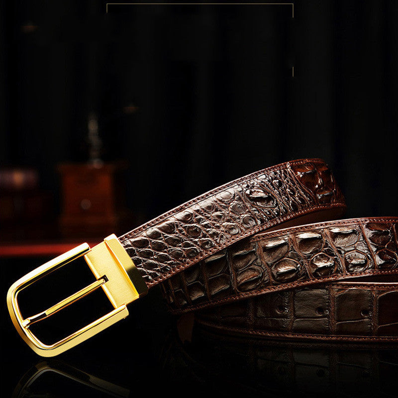 Business Casual Belt Men's Pin Buckle Hangzhou Qigang Trading Co