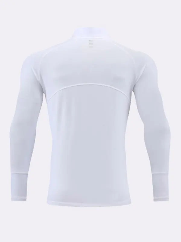 Men's long-sleeved quick-drying stand-up collar sports fitness top kakaclo