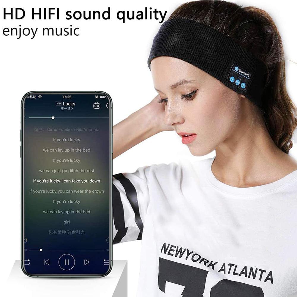 Pure Serenity DBA Headphones Musical Bluetooth USB Rechargeable Sleeping Headband