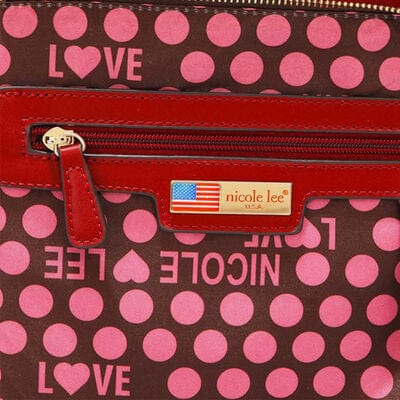 Trendsi Nicole Lee USA Scallop Stitched Boston Bag