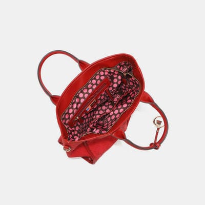 Nicole Lee USA Scallop Stitched Handbag - Pure Serenity DBA