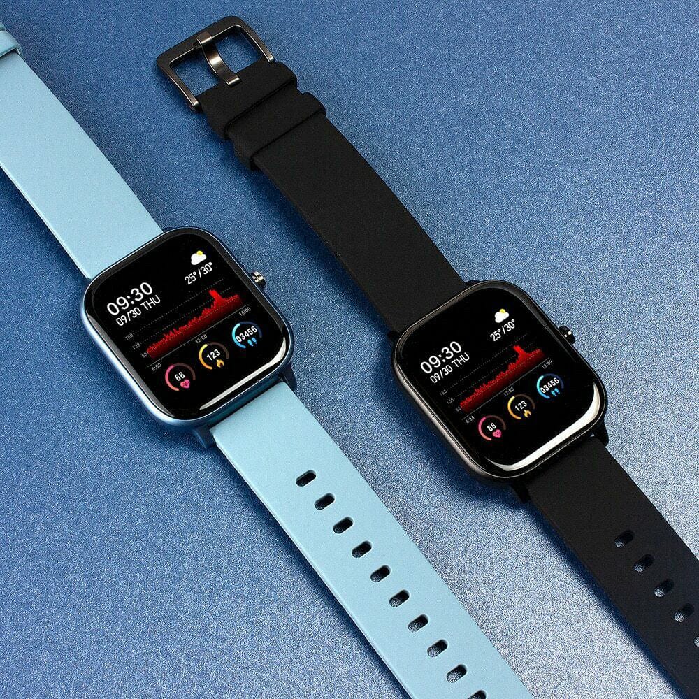 Wefulfill Smart Bracelet Smart Watch Full Touch Fitness Tracker Blood Pressure Monitor Smart Bracelet- USB Charging