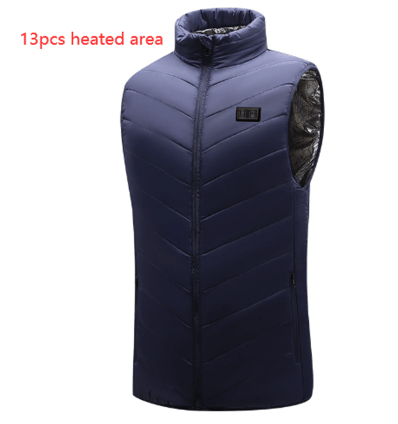 ZenDrop Fulfillment 13 Blue Color / S Camouflage Heating Vest
