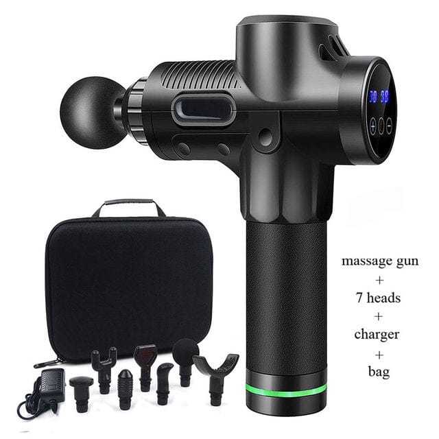 ZenDrop Fulfillment Black / US Plug Electric Muscle Gun Massager