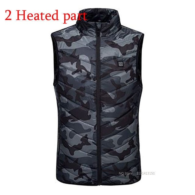ZenDrop Fulfillment Camouflage Heating Vest