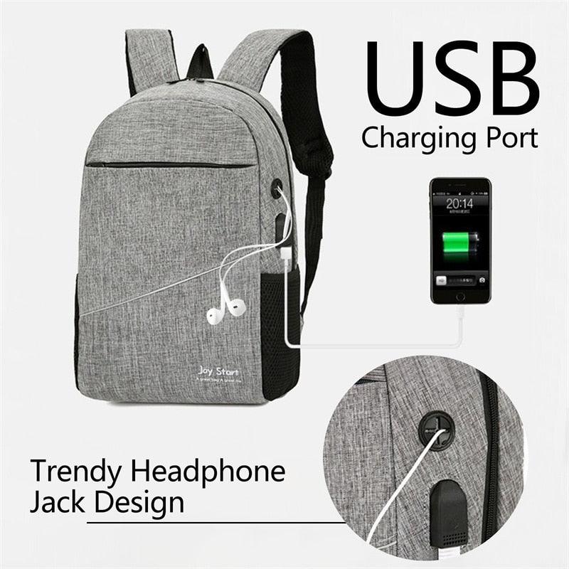 ZenDrop Fulfillment USB Charging Backpack