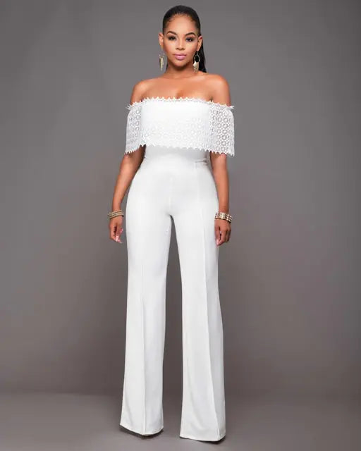 Cropped Top + Long Trousers Set Pure Serenity DBA